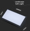 VT-8055 - LED Landscape Outdoor Soft Light - 20W 2045 Lumen 3000K Warm Wit - Zwart
