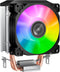 Jonsbo CR-1200E - CPU koeler - 92mm ARGB ventilator - Zwart-zilver