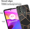 iMoshion Hoesje Geschikt voor Motorola Moto E40 / Moto E30 Hoesje Siliconen - iMoshion Design hoesje - Zwart / Black Graphic