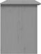 vidaXL - Tv-meubel - met - 2 - lades - BODO - 91,5x44,5x56 - cm - grenenhout - grijs