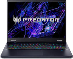 Acer Predator PH18-72-90GW - Laptop - Intel® Core™ i9-14900HX 32 GB DDR5 2 TB SSD NVIDIA GeForce RTX 4090 - Zwart