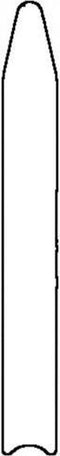 Non-branded Frame-beschermsticker 23,8 X 2,8 Cm Transparant