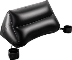 NMC - Dark Magic driehoekig kussen met afneembare handboeien - Zwart