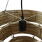 PTMD Renna Hanglamp - 46 x 46 x 28 cm - Rotan - Naturel