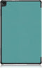 Lunso - Geschikt voor Lenovo Tab M10 Gen 3 (3e generatie) - Tri-Fold Bookcase hoes - Groen