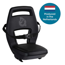 Kinderzitje achter Qibbel Junior 6+ Longtail Edition - Midnight Black