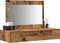 vidaXL - Wandgemonteerde - Kaptafel - - - Vintage - Hout - - - 100x40x70 - cm