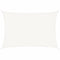 vidaXL - Zonnezeil - 160 - g/m² - 2x2,5 - m - HDPE - wit