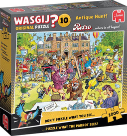 Wasgij Retro Original 10 - Legpuzzel 1000 stukjes - Antiekjacht! - Meerkleurig