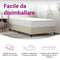 vidaXL - Pocketveringmatras - middelhard-hard - 120x200 - cm