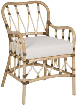 Leunstoel Natuurlijk Rotan 58 x 62 x 85 cm