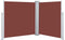 vidaXL - Windscherm - uittrekbaar - 170x600 - cm - bruin