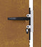 vidaXL - Poort - 105x155 - cm - cortenstaal