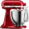 KitchenAid Artisan 5KSM185PSECA - Keukenrobot - 4,8L + 3L RVS kom - Appelrood