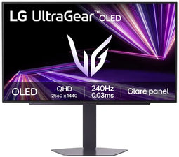 LG UltraGear 27GX704A-B - 27 inch OLED Gaming Monitor - 2560 x 1440 - 240Hz - Zwart