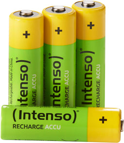 Intenso HR6 NiMH Energy Eco - Oplaadbare batterij - 2100mAh - Mignon (AA) - Geel (4er Blister)