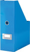 Leitz Click & Store WOW Tijdschriftencassette - Lectuurbak - 77% Gerecycled Karton - 10.3 x 33 x 25.3 Cm (BxHxD) - Blauw