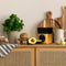 Terraillon BA22 Mythic geel - retro keukenweegschaal incl schaal