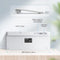 Draadloos Toetsenbord - Wit - QWERTY - Compact en Fluisterstil