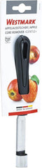 Westmark appelboor/kerner, lengte: 19,8 cm, roestvrij staal/kunststof, zacht, zwart, 28182270