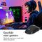 iMoshion Bedrade Gaming Muis met RGB Led Verlichting voor Laptop en Computer - 7200 Dpi - Plug & Play - Rechtshandig - Zwart