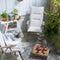 Summerset Club - 4-delige Tuinkussenset hoge rug - Natural *4 halen = 1 betalen
