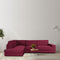 Bankbedekking Eysa JAZ Bordeaux 110 x 120 x 500 cm
