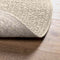 vidaXL - Vloerkleed - ZIZUR - crème - binnen - en - buiten - Ø - 120 - cm - jute - look