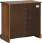 vidaXL - Dressoir - HALDEN - met - schuifdeur - 80x40x80 - cm - massief - hout