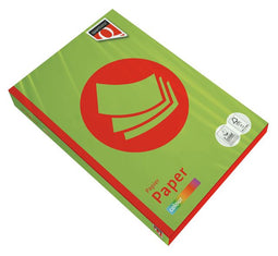 Quantore - Kopieerpapier Colour A4 160gr helgroen 250 vel | 5 stuks