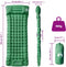 vidaXL - Kampeermatras - met - kussen - zelfopblazend - 1-persoons - groen