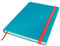 Leitz Cosy Notitieboek B5 Soft Touch Geruit - Notitieboek Hard Cover - Ideaal voor Thuiskantoor/Thuiswerken - Sereen Blauw