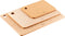 Finest by ATMK - DEN HAAG - Duurzaam & vaatwasserbestendig - borrelplank, snijplank en serveerplank - rechthoek - bruin - 27x45cm