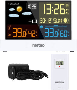 Weerstation - draadloos - barometer - wekkerfunctie