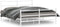 vidaXL - Bedframe - met - hoofd- - en - voeteneinde metaal - wit - 160x200 - cm