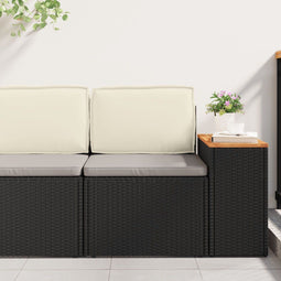 vidaXL - Ligbedkussen - voor - Rugleuning - Crème - 60x40x12 - cm - Oxford - Stof
