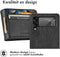 imoshion Hoesje Geschikt voor Samsung Galaxy Z Flip 4 Hoesje Met Pasjeshouder - imoshion Luxe Bookcase flip versie - Zwart