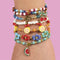 Totum Design & Shine Sweet Bracelets - Kralen armbandjes maken met fruit hart en bloem thema - (6 stuks)