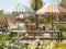 In The Mood Collection Mitchell Parasol - Stokparasol - Kantelbaar - Fuchsia - H238 x Ø220 cm