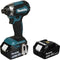 Makita DTD153RTJ - 18V accu slagschroevendraaier - 2x 5.0Ah - compact en lichtgewicht (2 stuks)