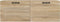 vidaXL - Wandkast - 100x36,5x35 - cm - bewerkt - hout - sonoma - eikenkleurig