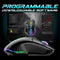Spirit of Gamer PRO M5 DARK WIRELESS - Gaming Muis - RF Wireless + Bluetooth + USB Type-C - 8000 DPI - Zwart