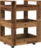 vidaXL - Keuken - Trolley - Oude - Hout - 60x45x80 - cm - Geengineerd - Hout