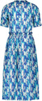 B. Nosy Jurk - Lange maxi-jurk - Gesmockte hals - Maat 128