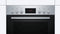 Bosch HND211RS63 - Inbouwset Oven en Keramische Kookplaat - 66L Inhoud - RVS/Zwart