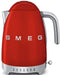 Smeg KLF04RDEU - Waterkoker - 7 temperatuurinstellingen - Rood