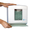 plastpro - Papieren handdoek dispenser - 500 handdoeken - wit