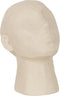 J-Line decoratie Hoofd Abstract - polyresin - beige - small