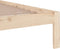 vidaXL - Bedframe - zonder - matras - massief - hout - 200x200 - cm