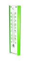 EcoSavers Thermometer Binnen en Buiten met advieswaarden voor vriezer , koelkast en woonkamer | hoge kwaliteit | Kunststof Wit Groen